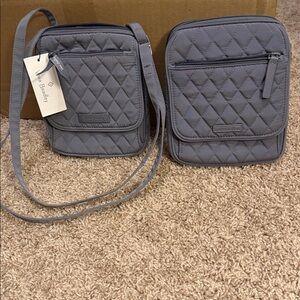 Vera Bradley Mini Hipster NWT Carbon Grey